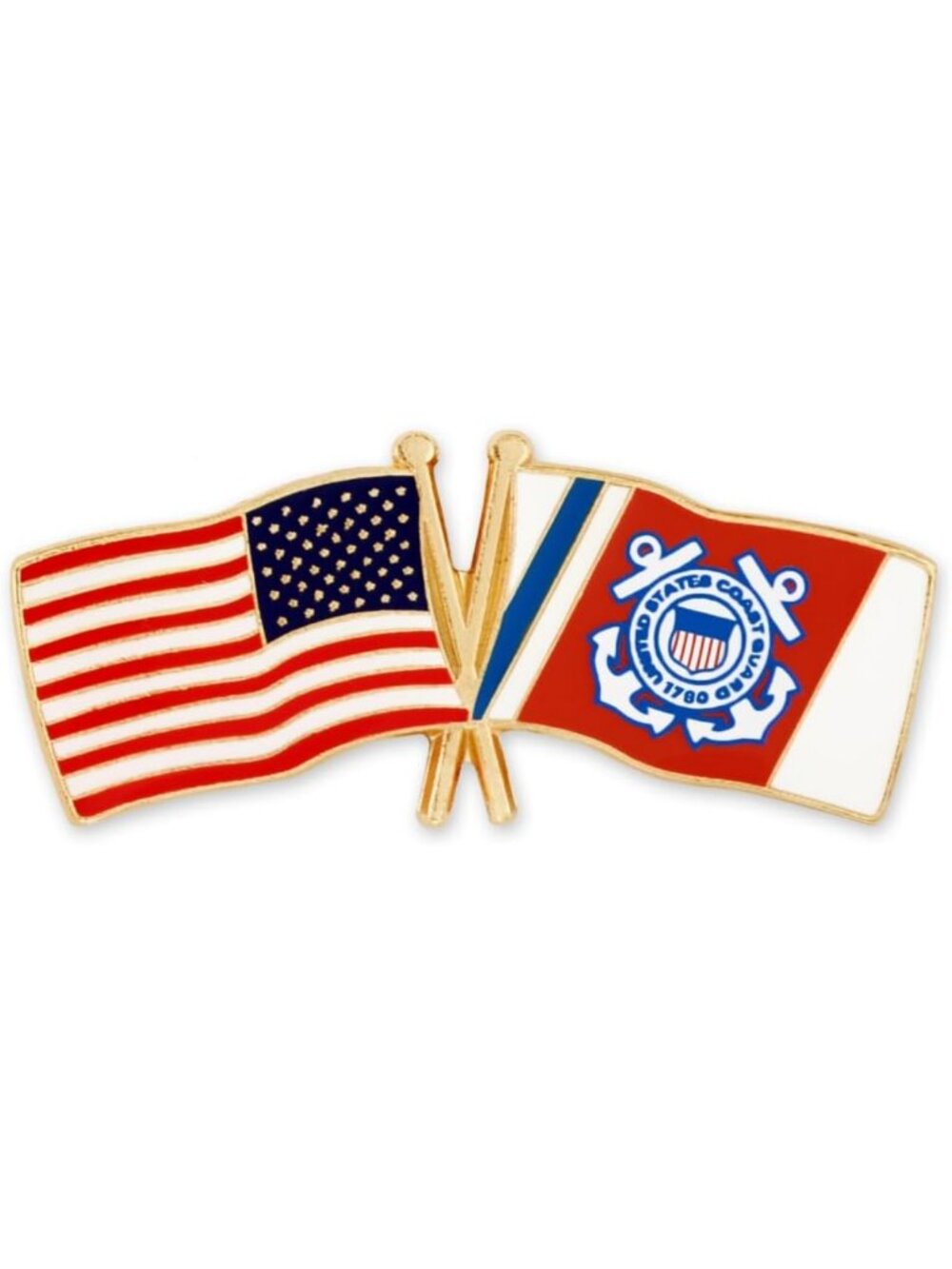 Official U.S. Coast Guard Enamel Pin - Perfect for Collectors & Gifts